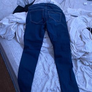Dark wash denim jeans